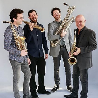 The Tel Aviv Saxophone Quartet, saxophone quartet (Enlarge)