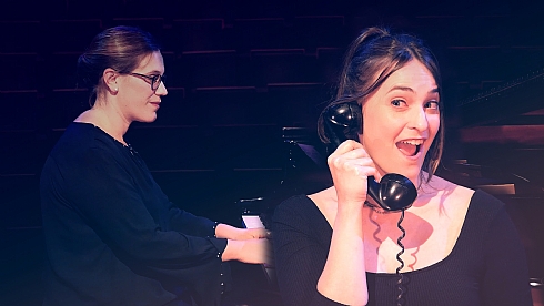The Telephone aria